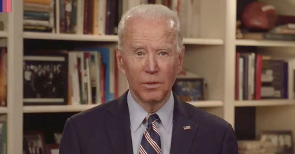 Joe Biden’s Meet the Press look on coronavirus