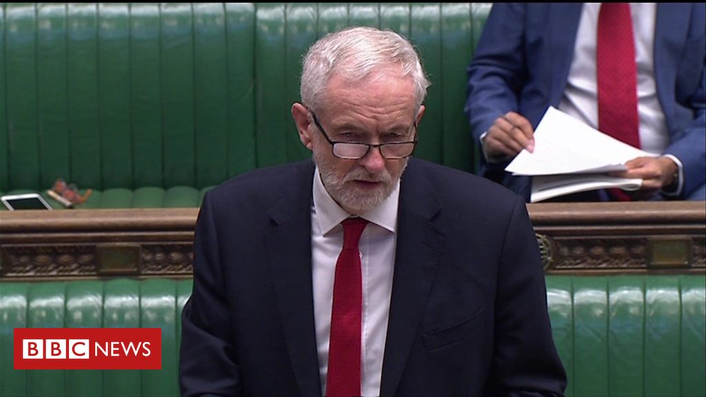 Coronavirus: Corbyn challenges PM on NHS safety