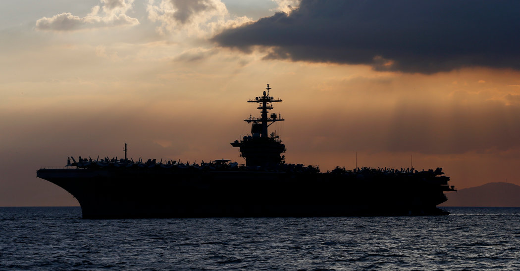 Navy Removes Captain of Plane Provider Suffering from Coronavirus