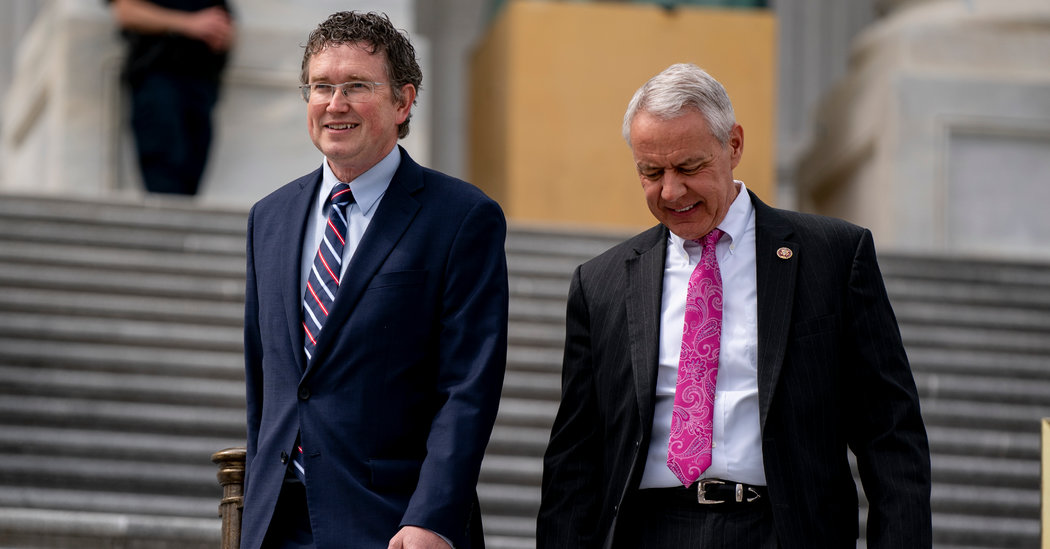 Home Republicans Take Purpose at Thomas Massie After Stimulus Vote
