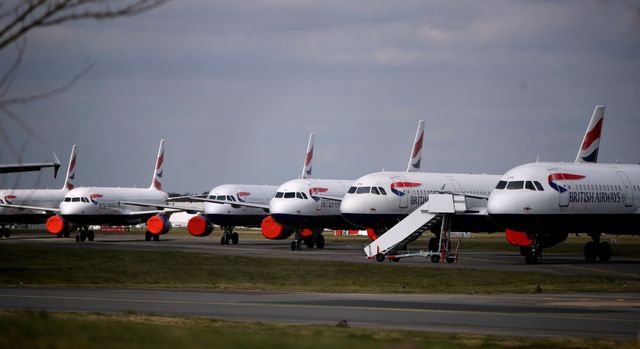 Union says agrees cope with BA to furlough employees