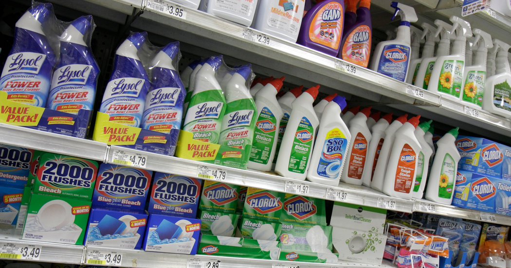 Makers of Lysol Warn Towards Ingesting Disinfectants