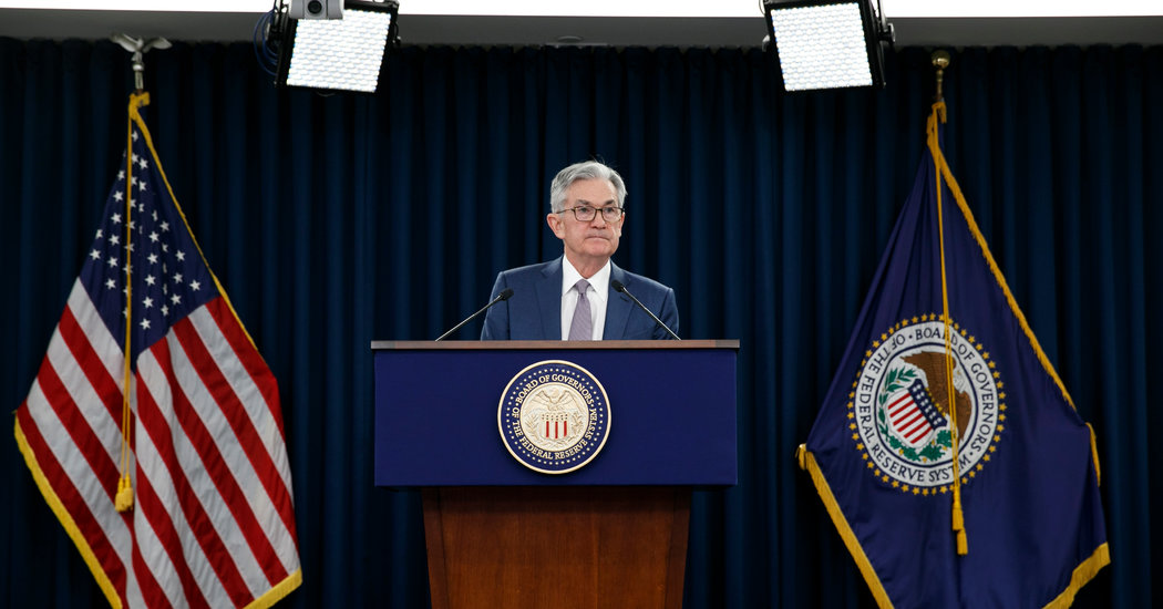 Federal Reserve Discusses Disaster, and Powell Will Meet Press
