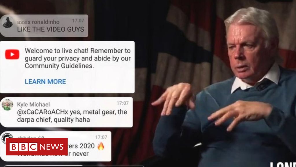 Coronavirus: YouTube tightens guidelines after David Icke 5G interview