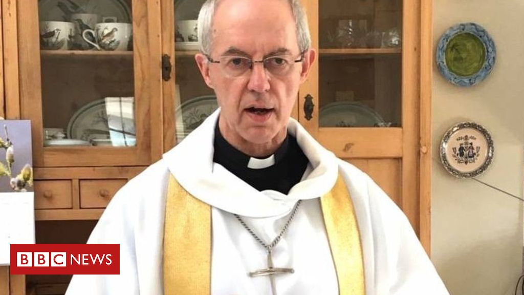 Coronavirus: Archbishop of Canterbury praises ‘heroism’ of key staff in Easter sermon