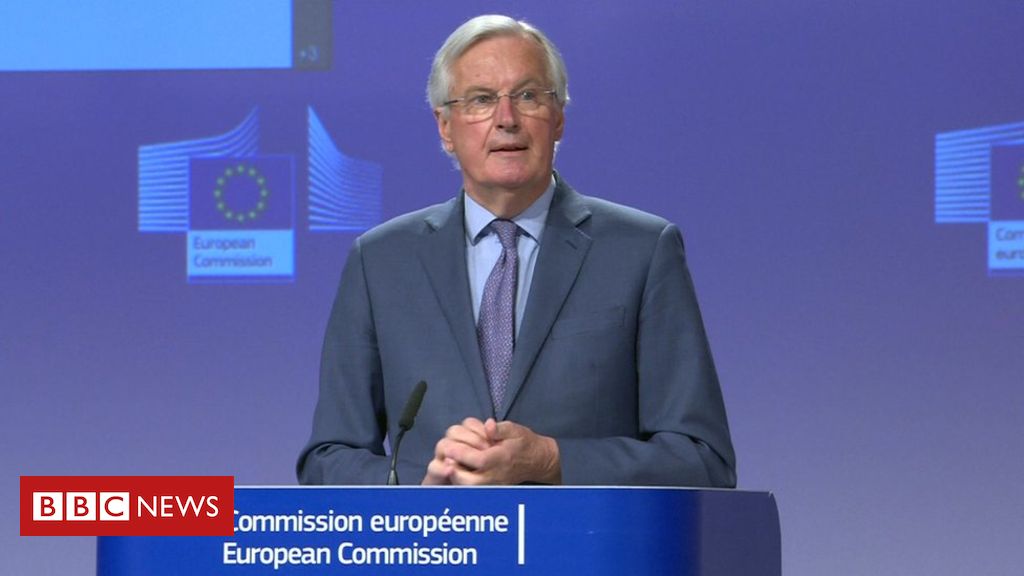 Brexit: Disappointing progress in commerce talks, says Michel Barnier