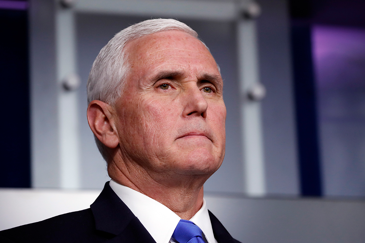 Pence to headline coronavirus name with Home Democrats