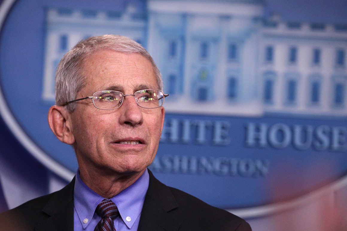 Fauci says ‘rolling reentry’ doable as quickly as subsequent month