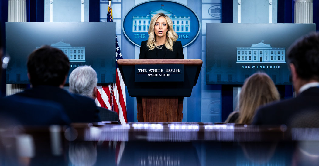 ‘I Will By no means Deceive You,’ McEnany Says in First White Home Briefing