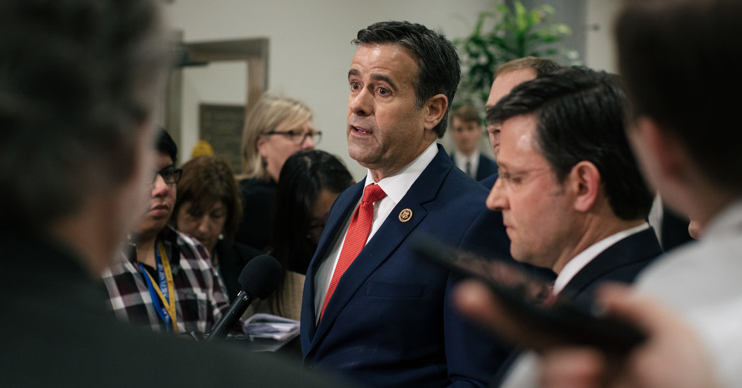 Trump Ally Sees Simpler Path to Intelligence Publish in Second Try