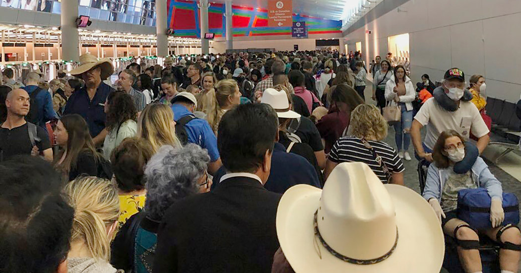 Screenings Had been Porous as Trump Spurred Exodus From Virus Sizzling Spots