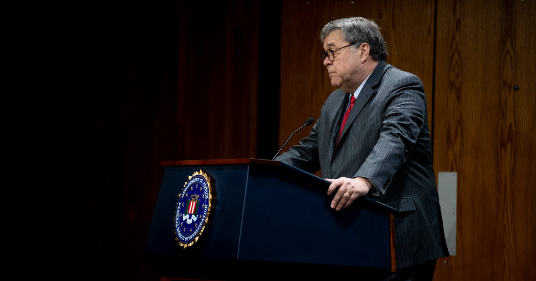 Ex-Justice Dept. Officers Lash Out at Barr Over Flynn and Stone Instances