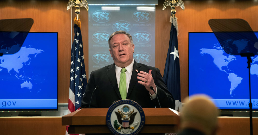 Pompeo Defends Firing of Inspector Normal, Denying It Was Retaliation