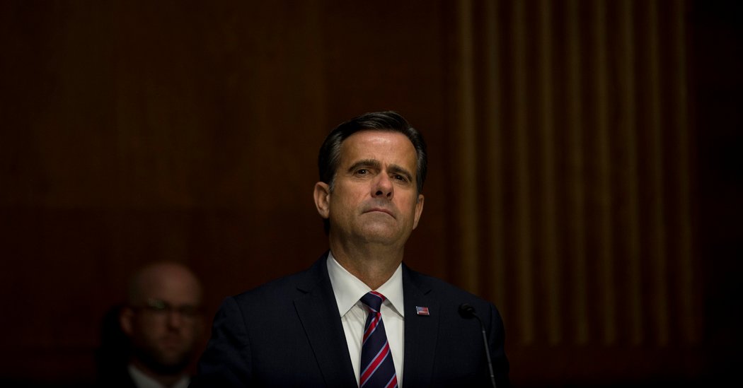 Senate Approves John Ratcliffe for High Intelligence Job in Sharply Cut up Vote