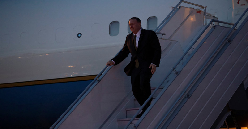 Pompeo Quietly Visits Conservative Donors and Political Figures on Official Journeys