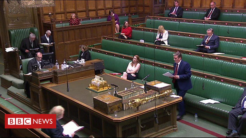 PMQs: Starmer and Johnson on NHS payment for abroad care employees
