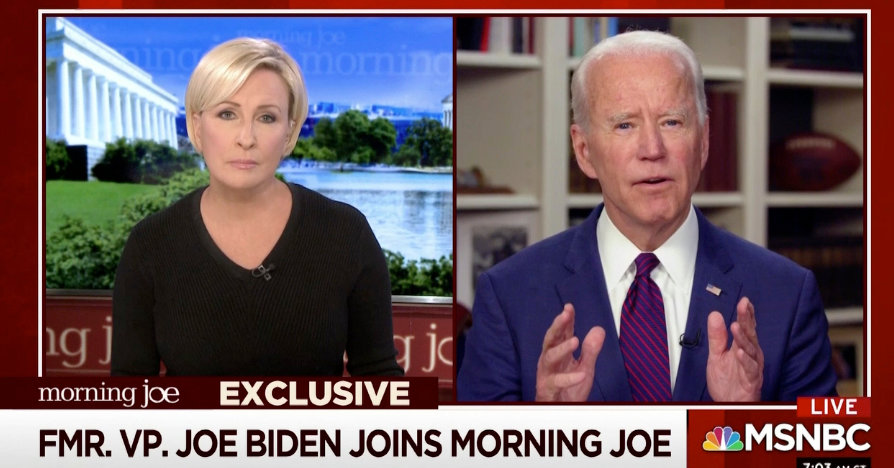 Full Transcript: Joe Biden Addresses Tara Reade Allegations on ‘Morning Joe’