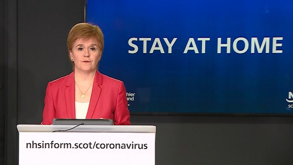 Coronavirus: Sturgeon reinforces keep at dwelling message after Johnson assertion