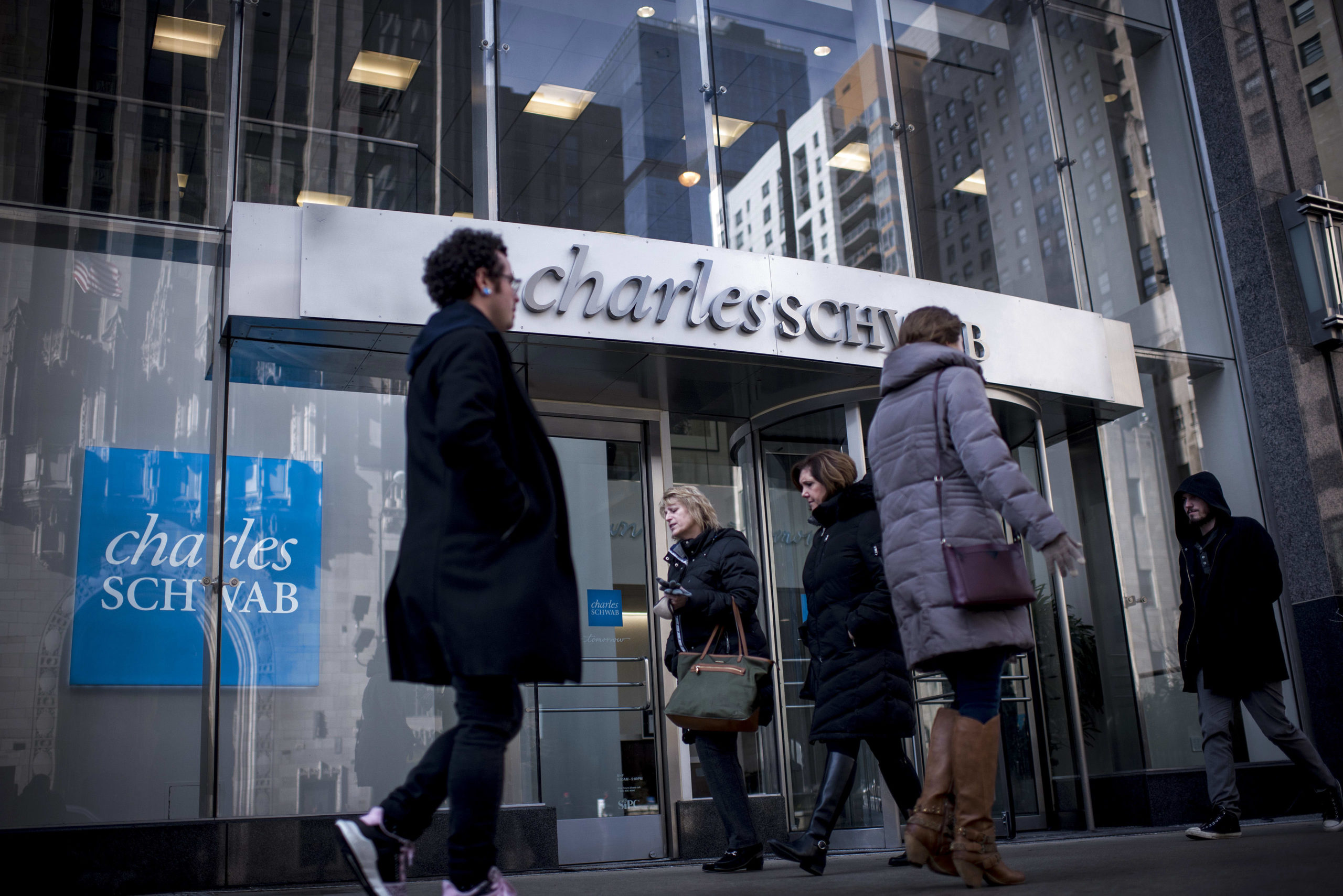 Shares of Charles Schwab bounce after sources say DOJ approves deal for TD Ameritrade