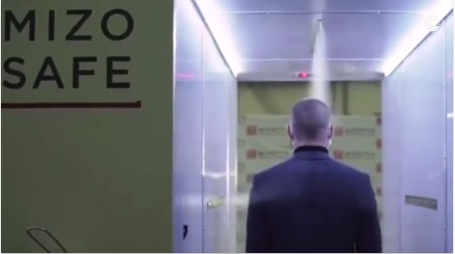 Putin has a ‘disinfection tunnel’ to guard him from the coronavirus