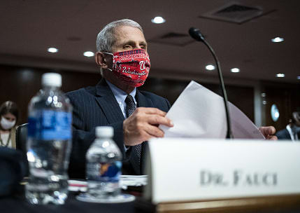 Dr. Anthony Fauci says new virus in China has traits of 2009 H1N1 and 1918 pandemic flu
