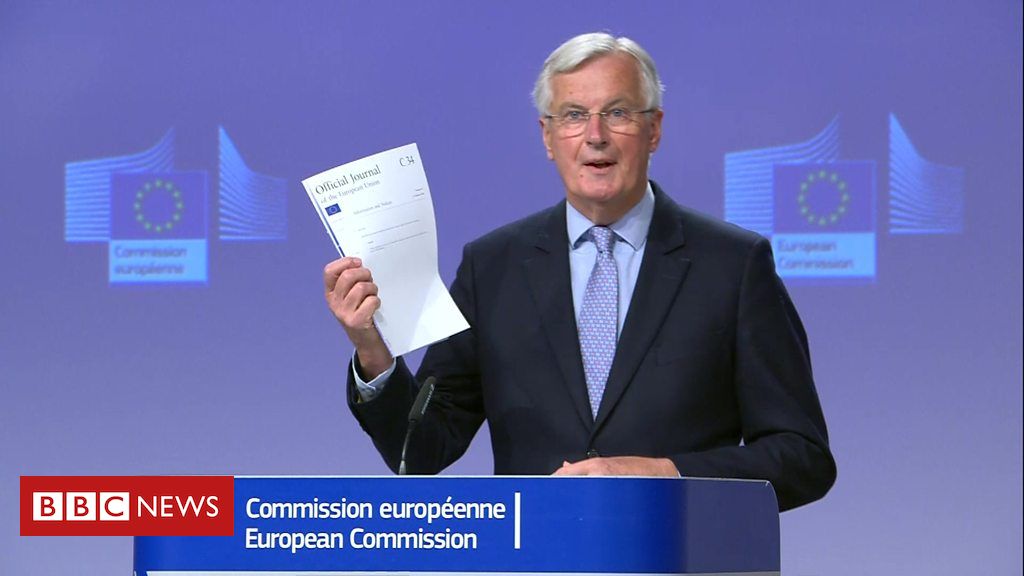 Brexit: Barnier on UK method to EU commerce talks
