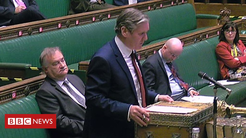 PMQs: Starmer and Johnson on UK coronavirus loss of life figures