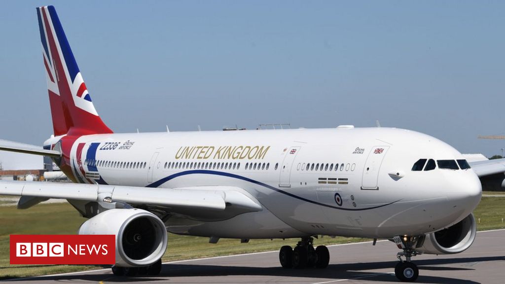 RAF Voyager: New £900,000 paintwork for PM’s airplane accomplished