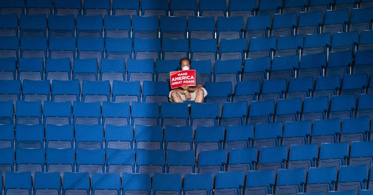 Trump’s Tulsa rally was marred by surprisingly low turnout
