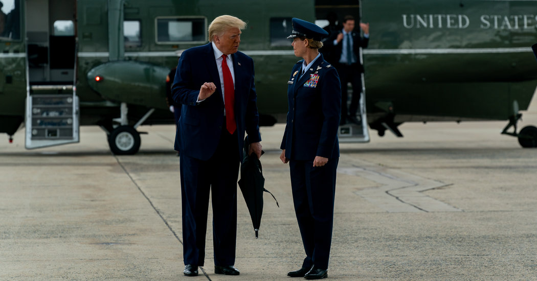 Trump Says He Opposes Police Chokeholds, Besides in Sure Conditions