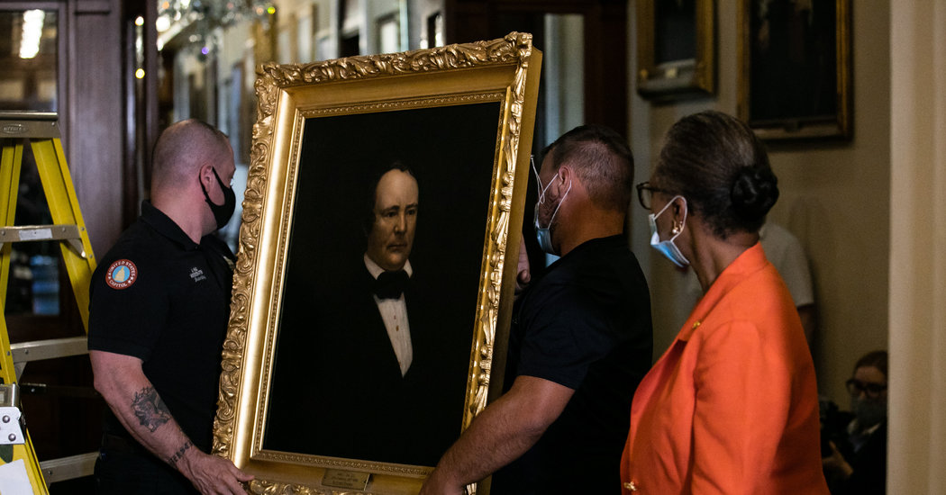 Pelosi Orders Elimination of 4 Accomplice Portraits From the Home