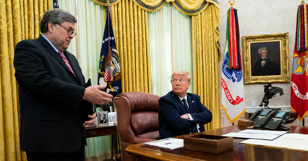For Barr, Standoff With Prosecutor Provides to String of Miscues