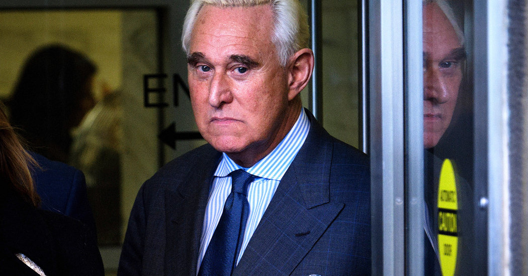 Choose Orders Roger Stone to Report back to Jail Subsequent Month
