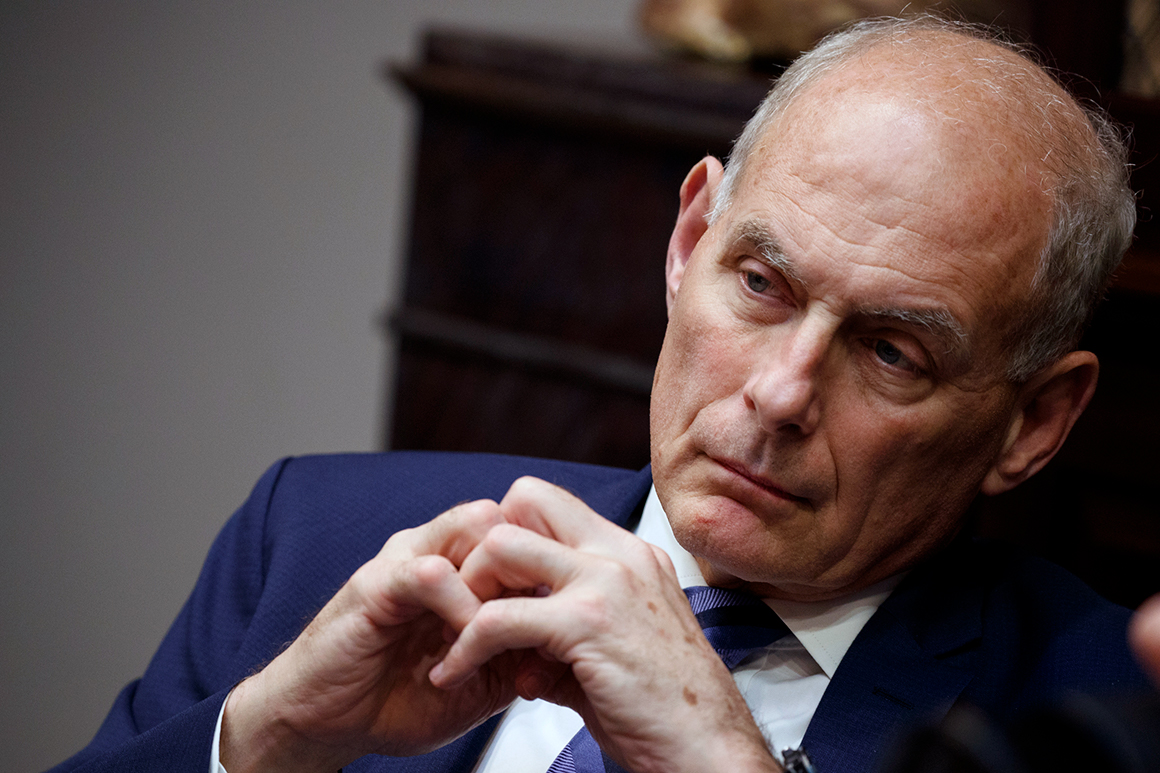 ‘The president has clearly forgotten the way it truly occurred’: John Kelly defends Mattis