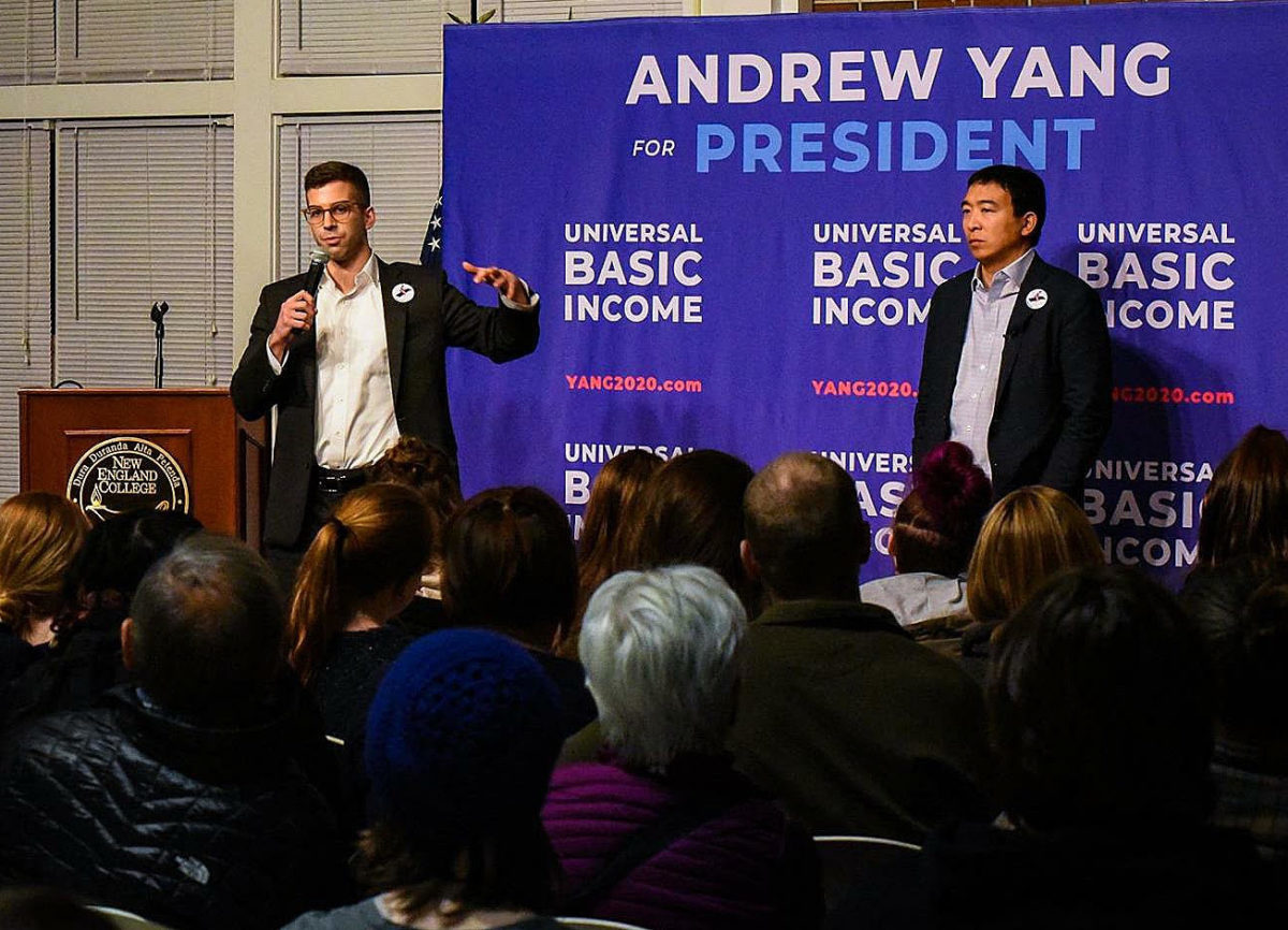 Ex-Yang Aide Is Operating for Congress with Bitcoin and UBI on His Thoughts