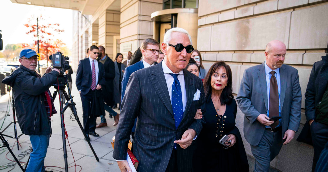 Mueller Report Redactions on Roger Stone Are Revealed