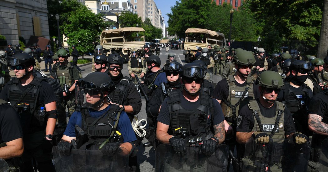 Why Washington’s Streets Have Crammed With Troops the Mayor Did Not Need