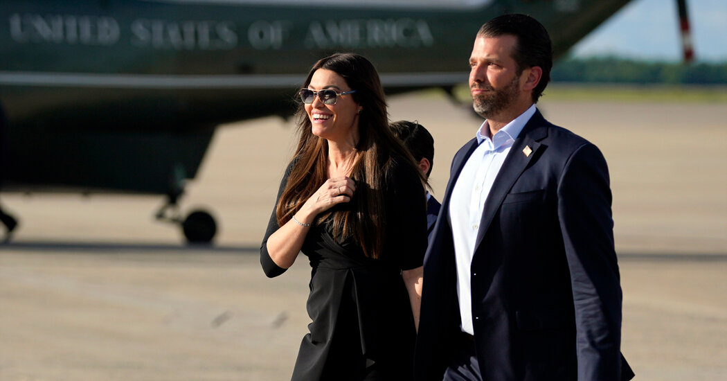 Kimberly Guilfoyle’s Fund-Elevating for Trump Attracts Scrutiny