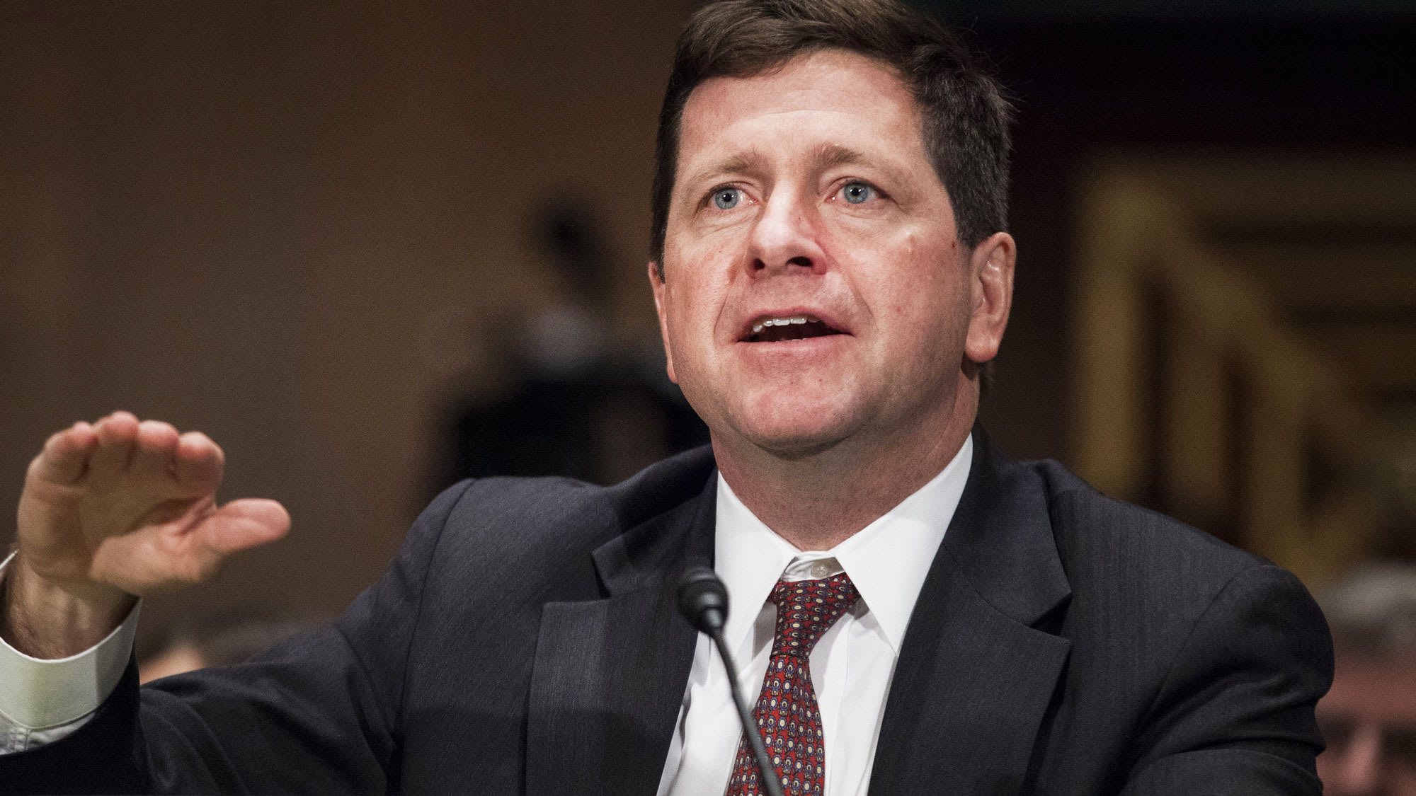 SEC Chair Clayton says he is anxious about buying and selling in shares like Tesla