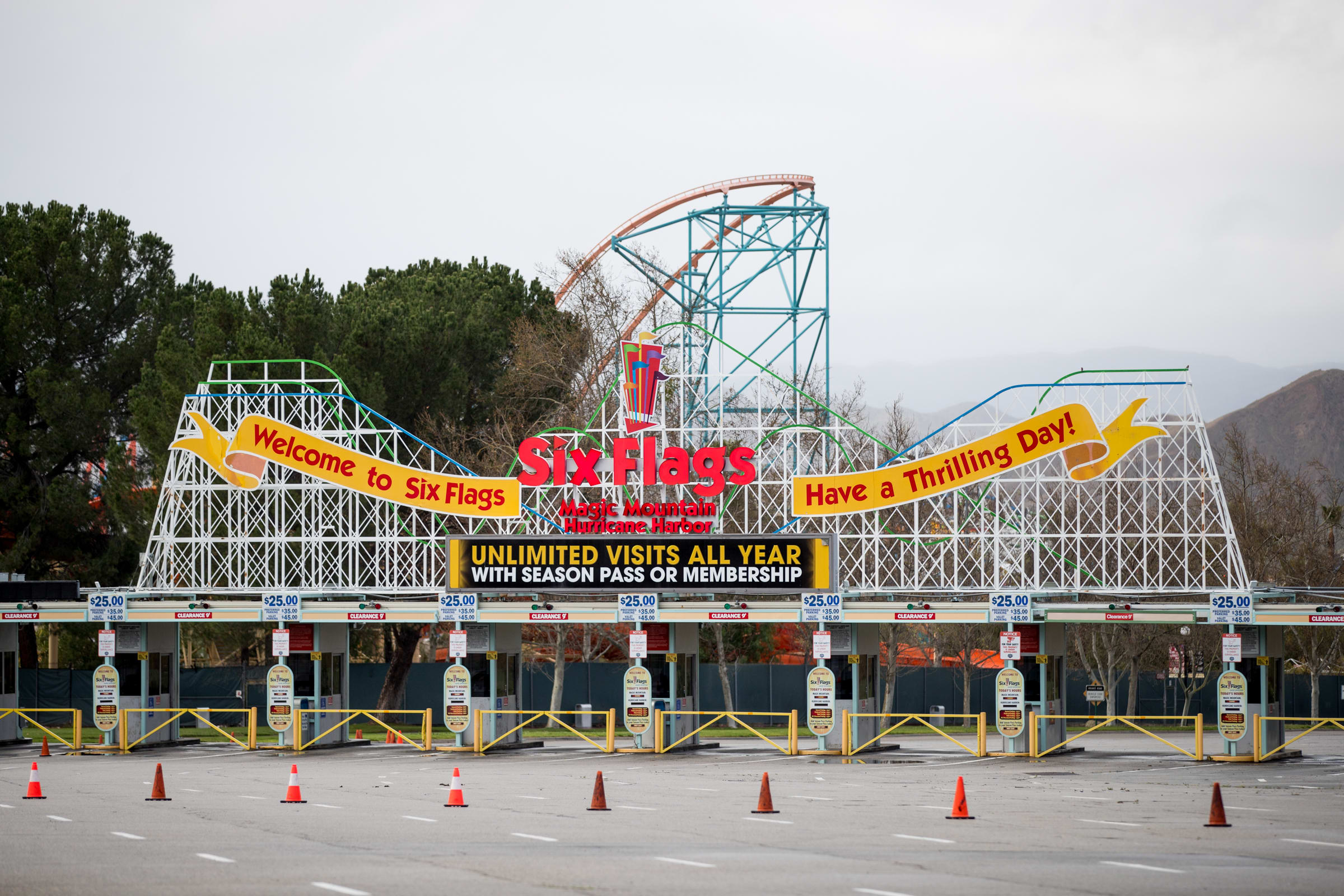 How Six Flags parks plan to outlive the coronavirus pandemic