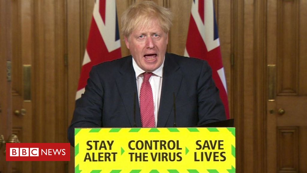 Coronavirus: PM outlines lockdown easing for England