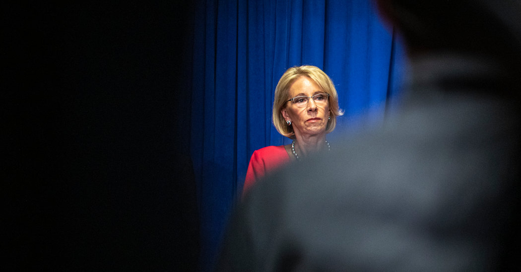 DeVos Abandons a Lifetime of Native Advocacy to Demand Colleges Reopen