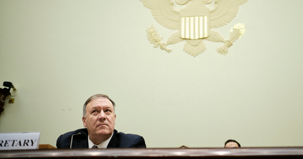 High State Dept. Officers Enabled Misconduct by Pompeo, Whistle-Blower Stated