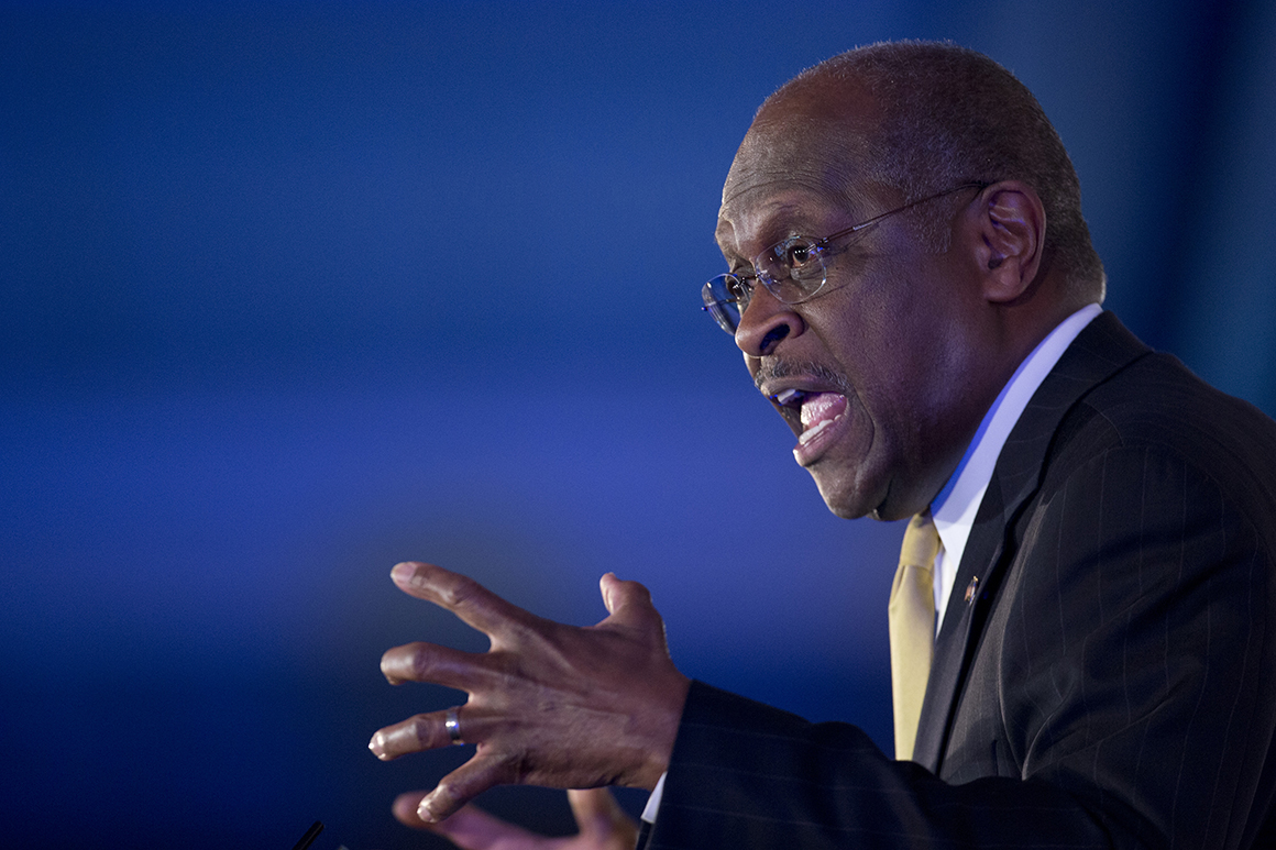 Trump surrogate Herman Cain hospitalized with coronavirus weeks after attending Tulsa rally