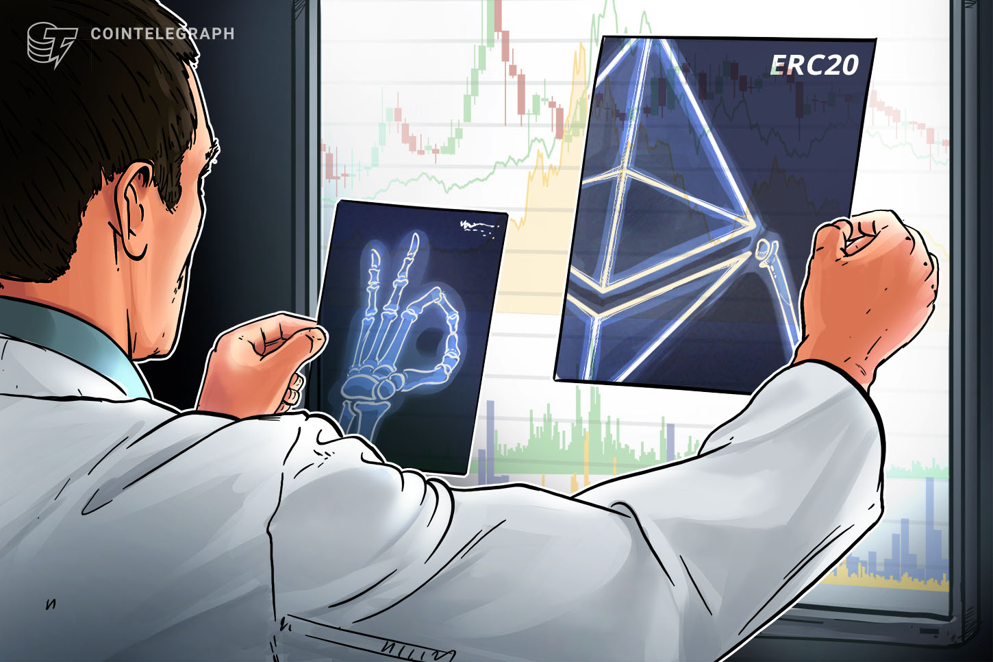 ERC-20 Tokens Make up About 50% of Whole ETH Blockchain