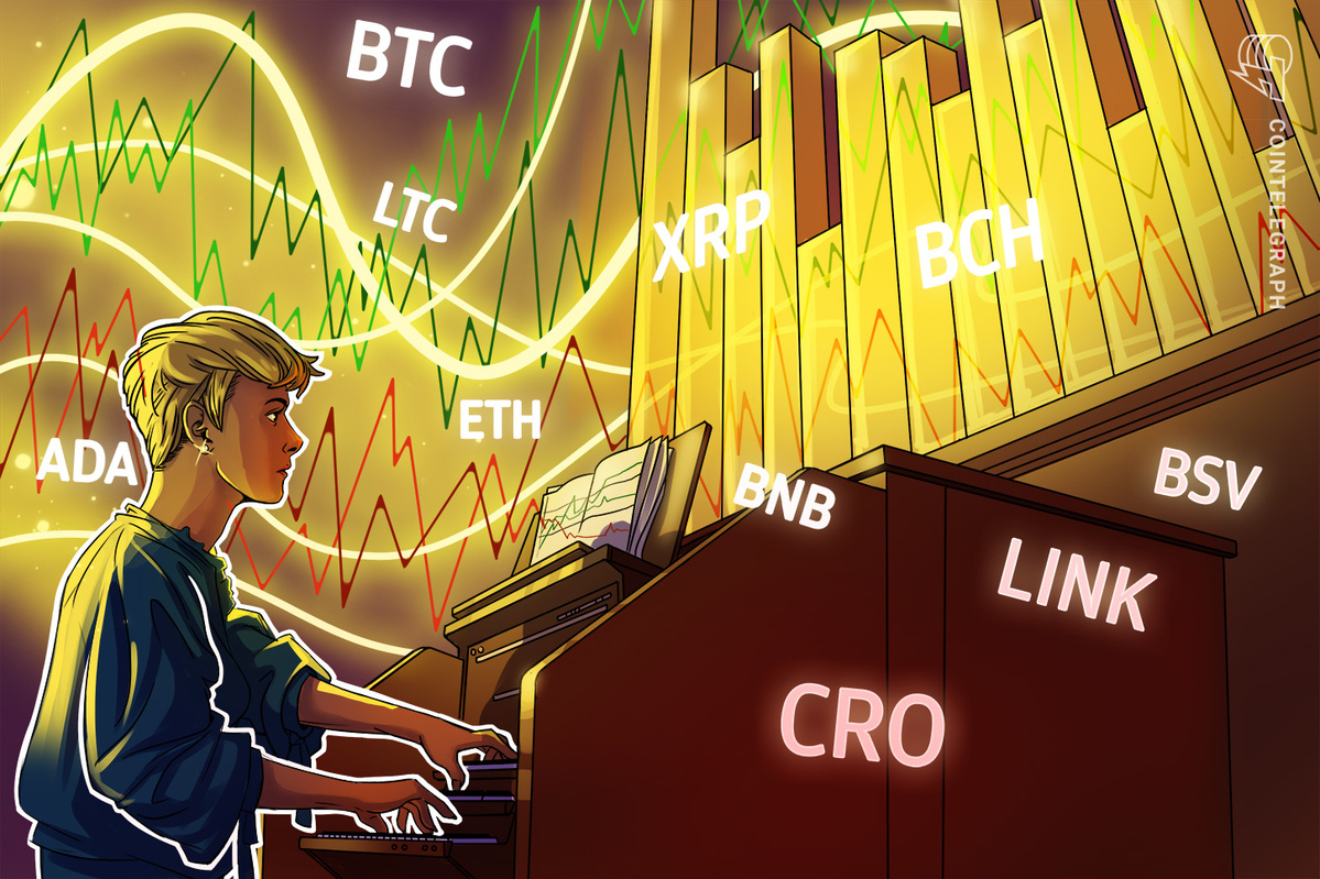BTC, ETH, XRP, BCH, BSV, ADA, LTC, BNB, CRO, LINK