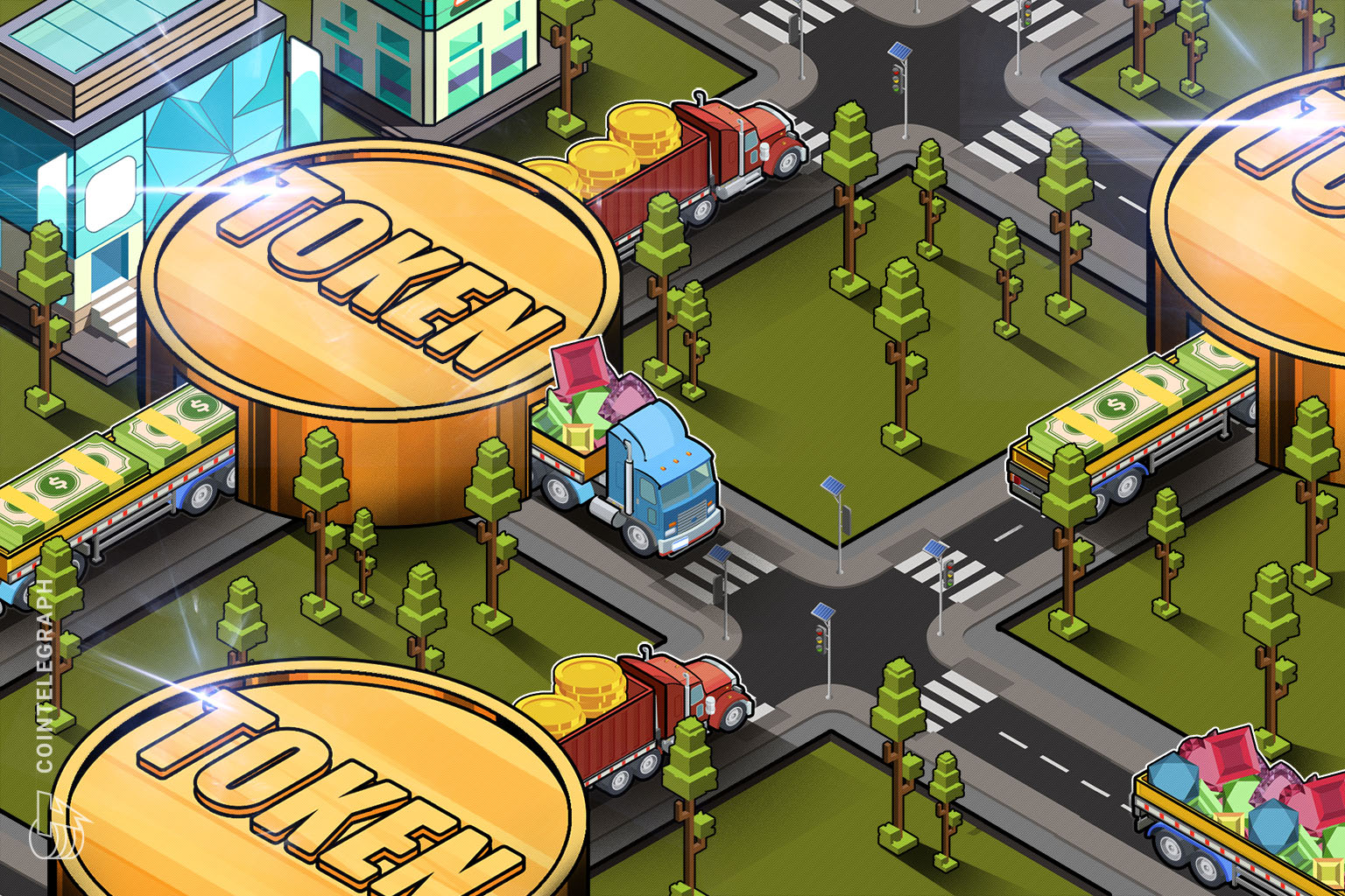 Self-Service Platform Points Safety Tokens Backed by Actual-World Belongings