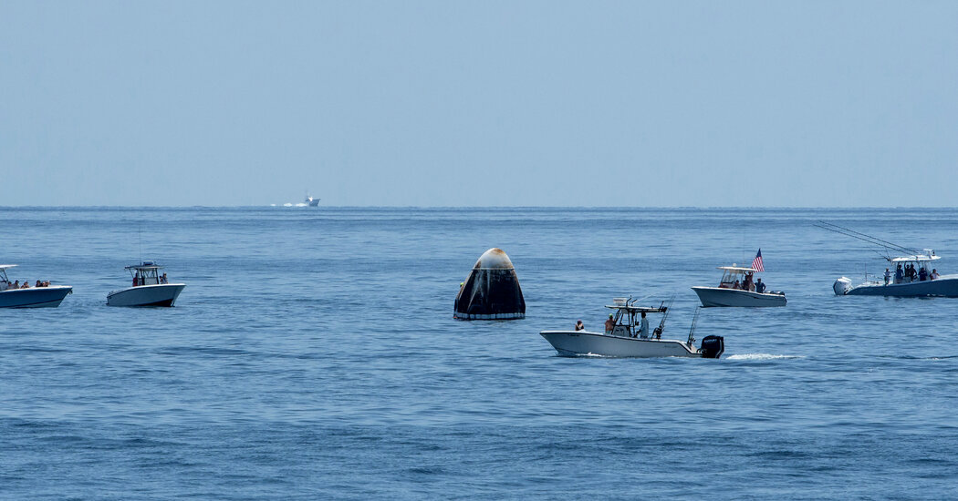Personal Boats Enter SpaceX Splashdown Space, Elevating Considerations