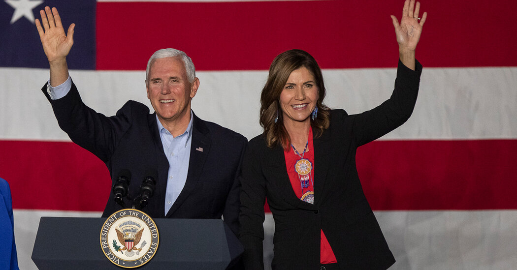How Kristi Noem, Mt. Rushmore and Trump Fueled Hypothesis About Pence’s Job
