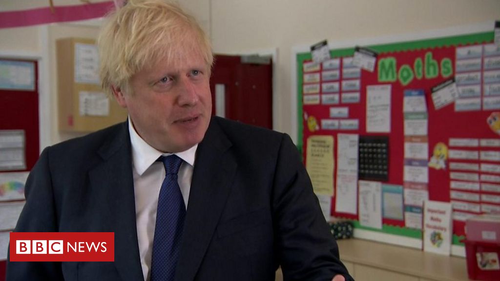 Boris Johnson on reopening English faculties in September